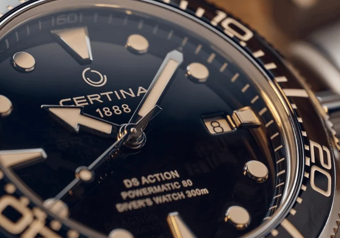 Certina DS Action Diver שעון צלילה תכליתי.